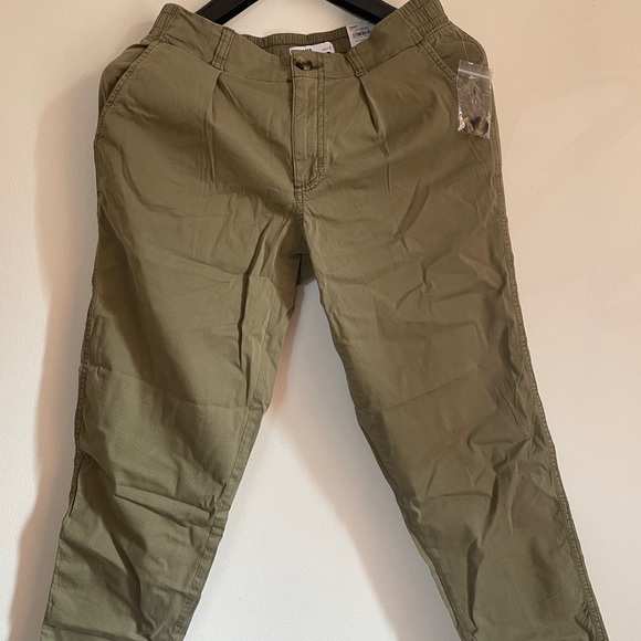 🌸 5 for $25 // Sonoma Olive Green Capri Pants Size 4 - Picture 2 of 6